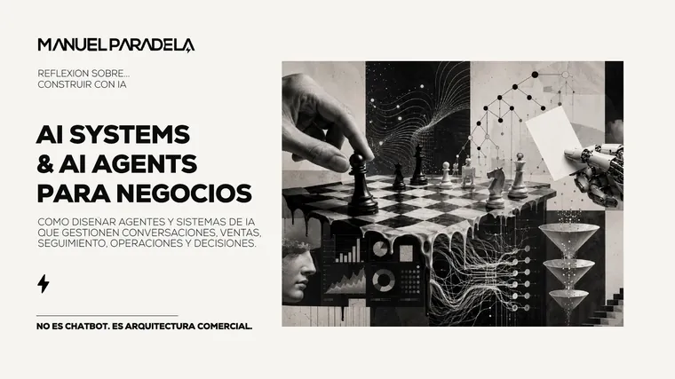 Portada de AI Systems y AI Agents para negocios